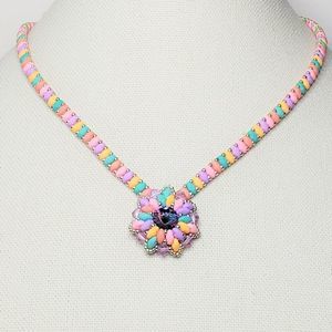 Colorful Handmade Swarovski Necklace Set